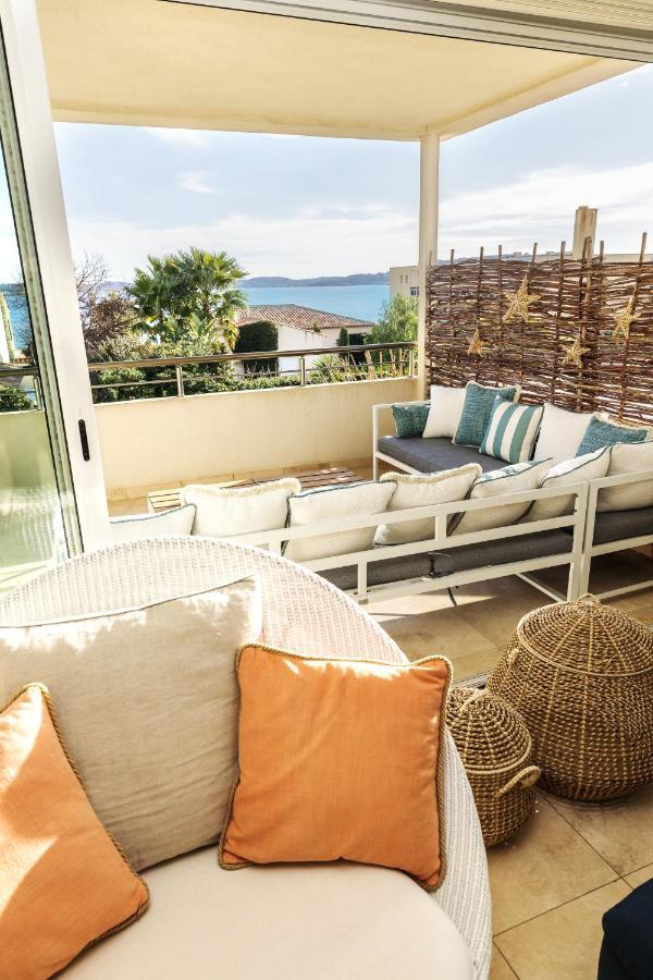 Villa Montfleuri, Vieille Ville A Pieds, Vue Mer, Piscine, 8 Pers Sainte-Maxime Exteriör bild