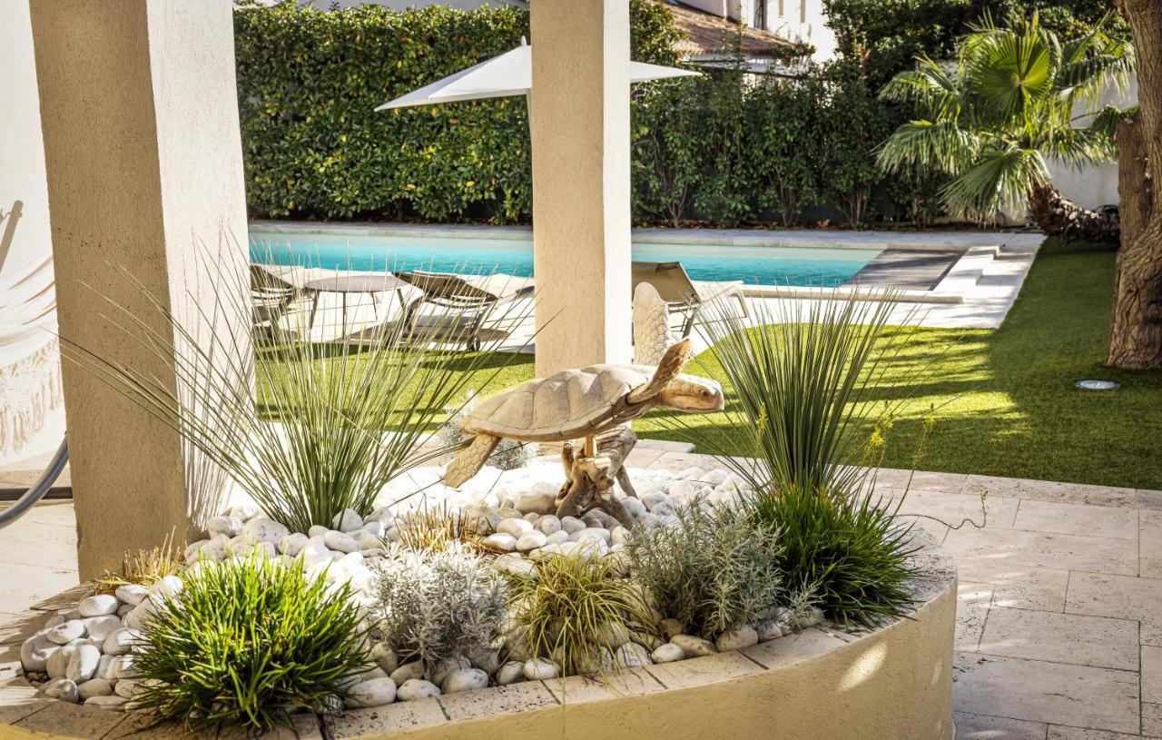 Villa Montfleuri, Vieille Ville A Pieds, Vue Mer, Piscine, 8 Pers Sainte-Maxime Exteriör bild